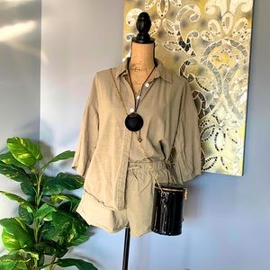 Shirt and short set Medium